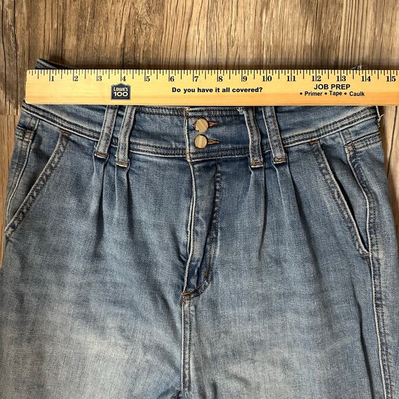 Anthropologie Pilcro and the Letterpress‎ Women’s Size 27 Pleated Straight Leg - Picture 3 of 11